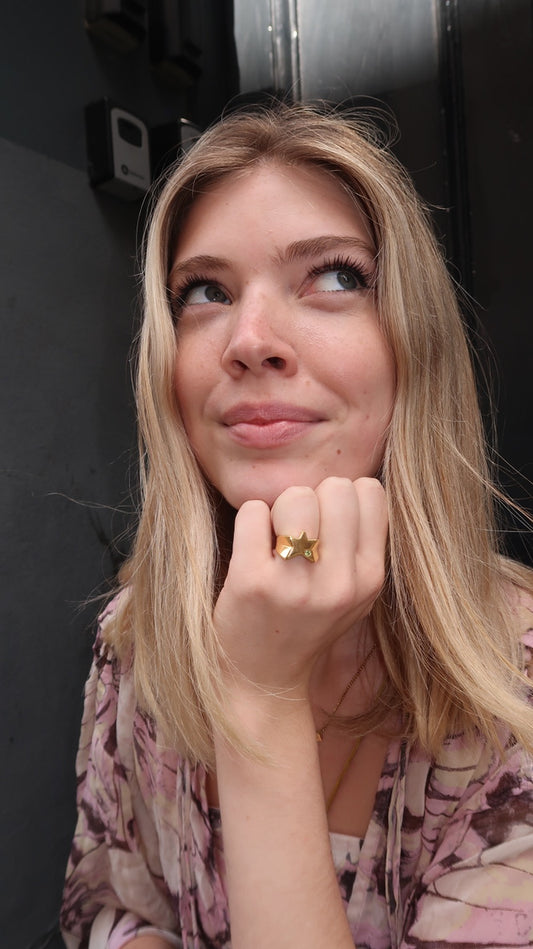 Cecily's Blue Star Ring