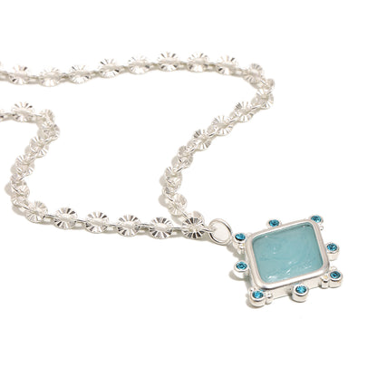 Philomena's resin necklace