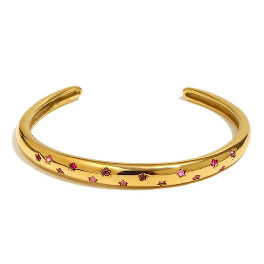 Eloise's Pink Star Bangle