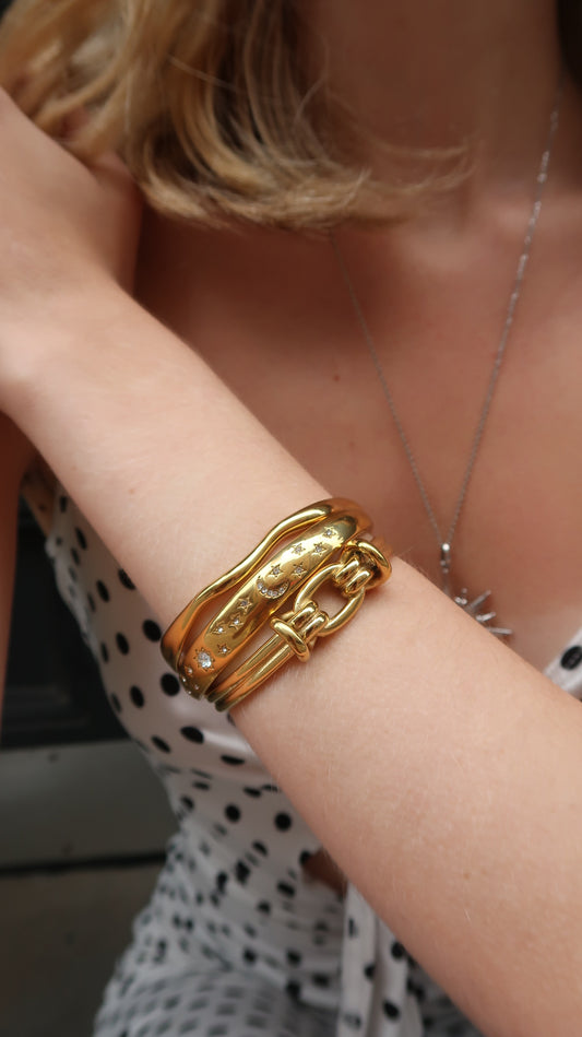 Amelia's Gold Bangle