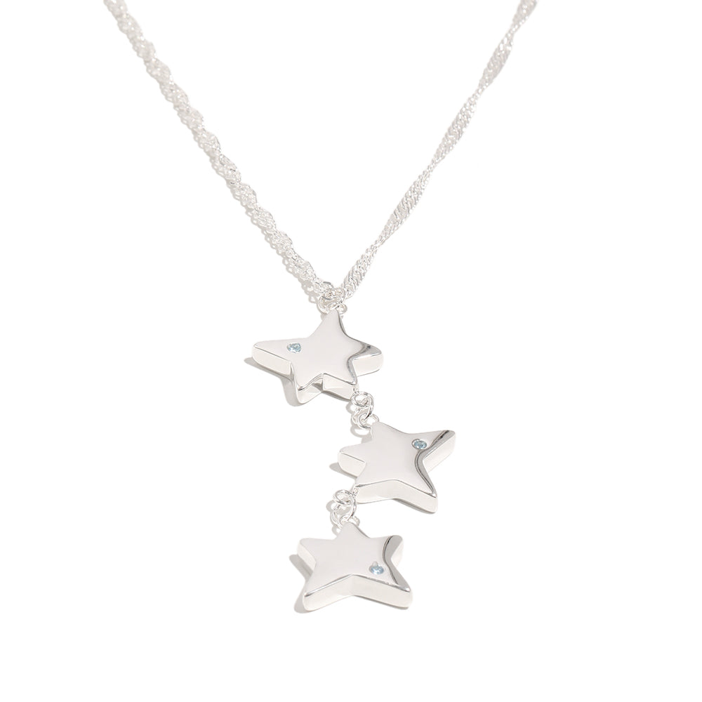Cici’s Star Necklace in Silver
