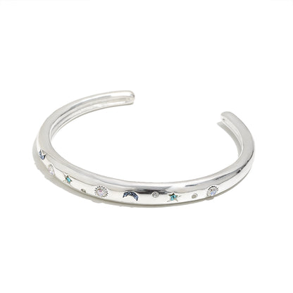 Marielle’s Moonshine Bangle in Silver