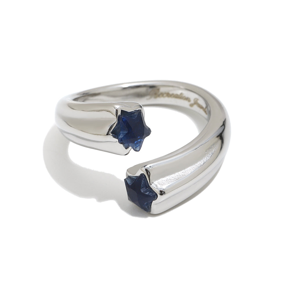 Susannah’s Blue Star Ring in Silver