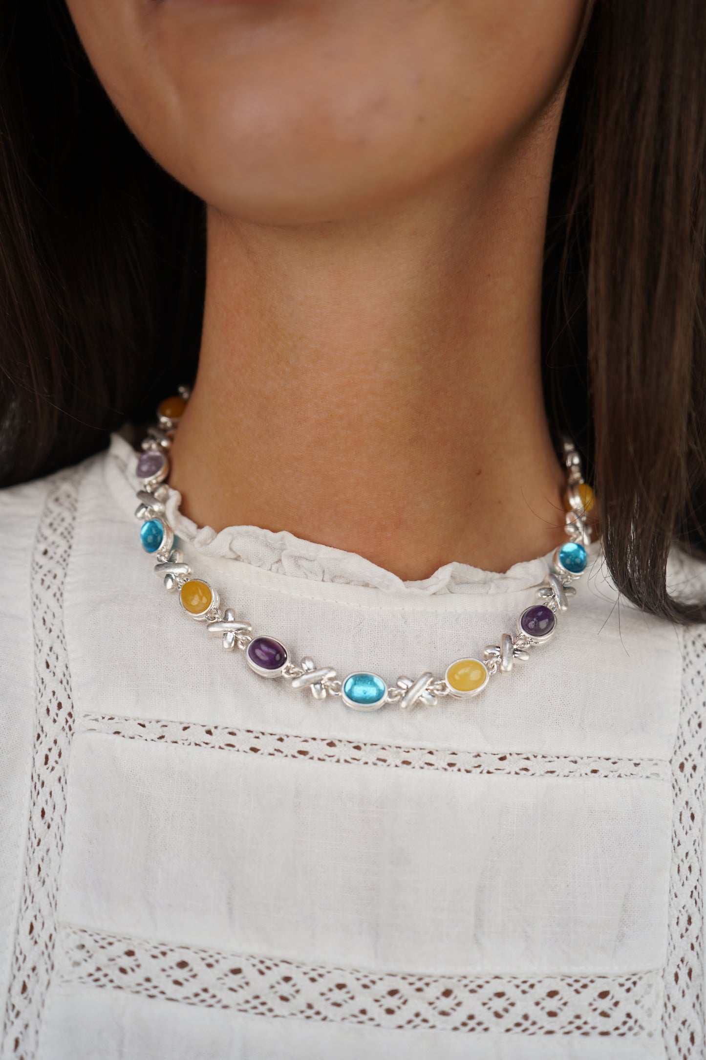 Arabella's vintage chain in silver