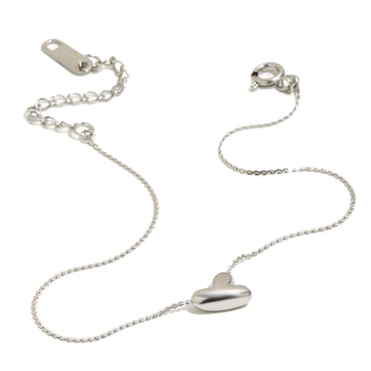 Bubble Letter Bracelet in Silver