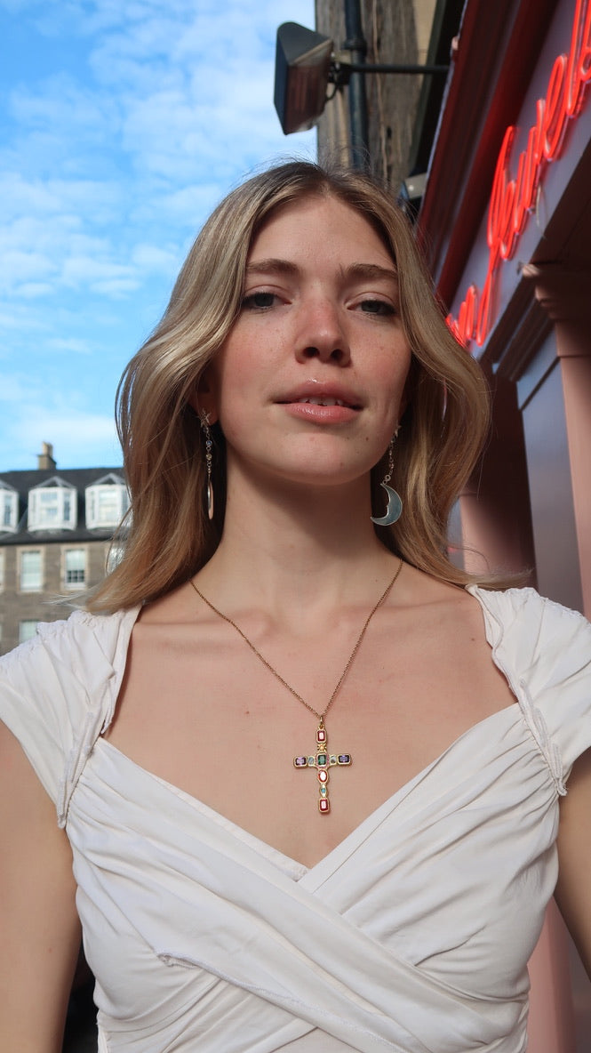 Ranee's colourful cross
