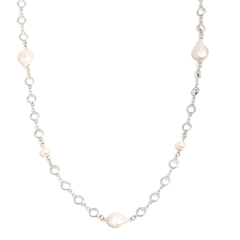 Lily’s Silver Pearl Chain