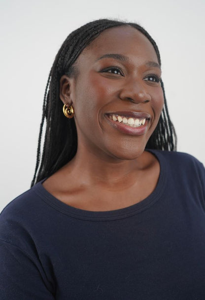 Tilly’s gold swirl earrings