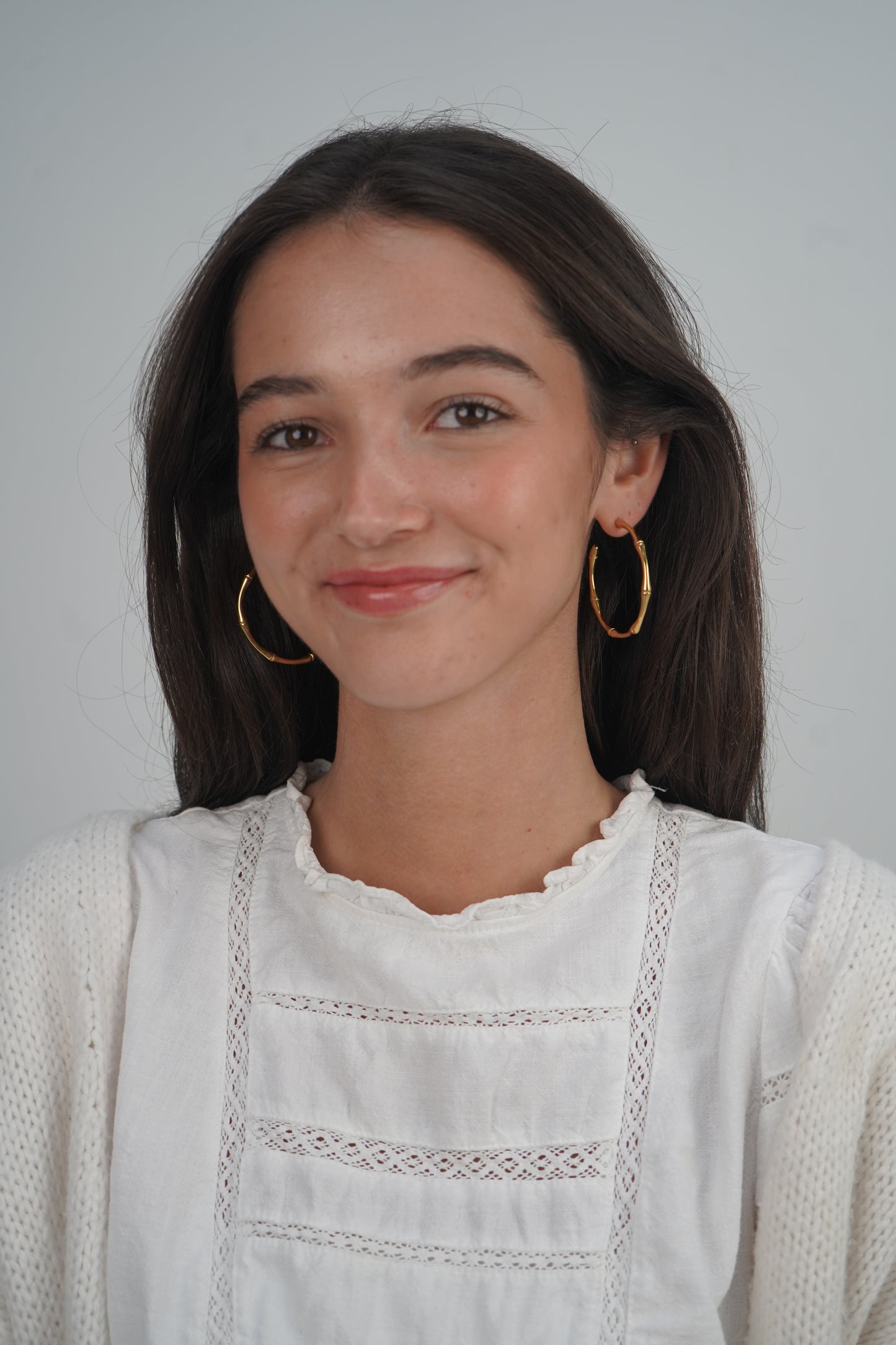 Clementine's Gold Hoops