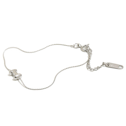 Bubble Letter Bracelet in Silver