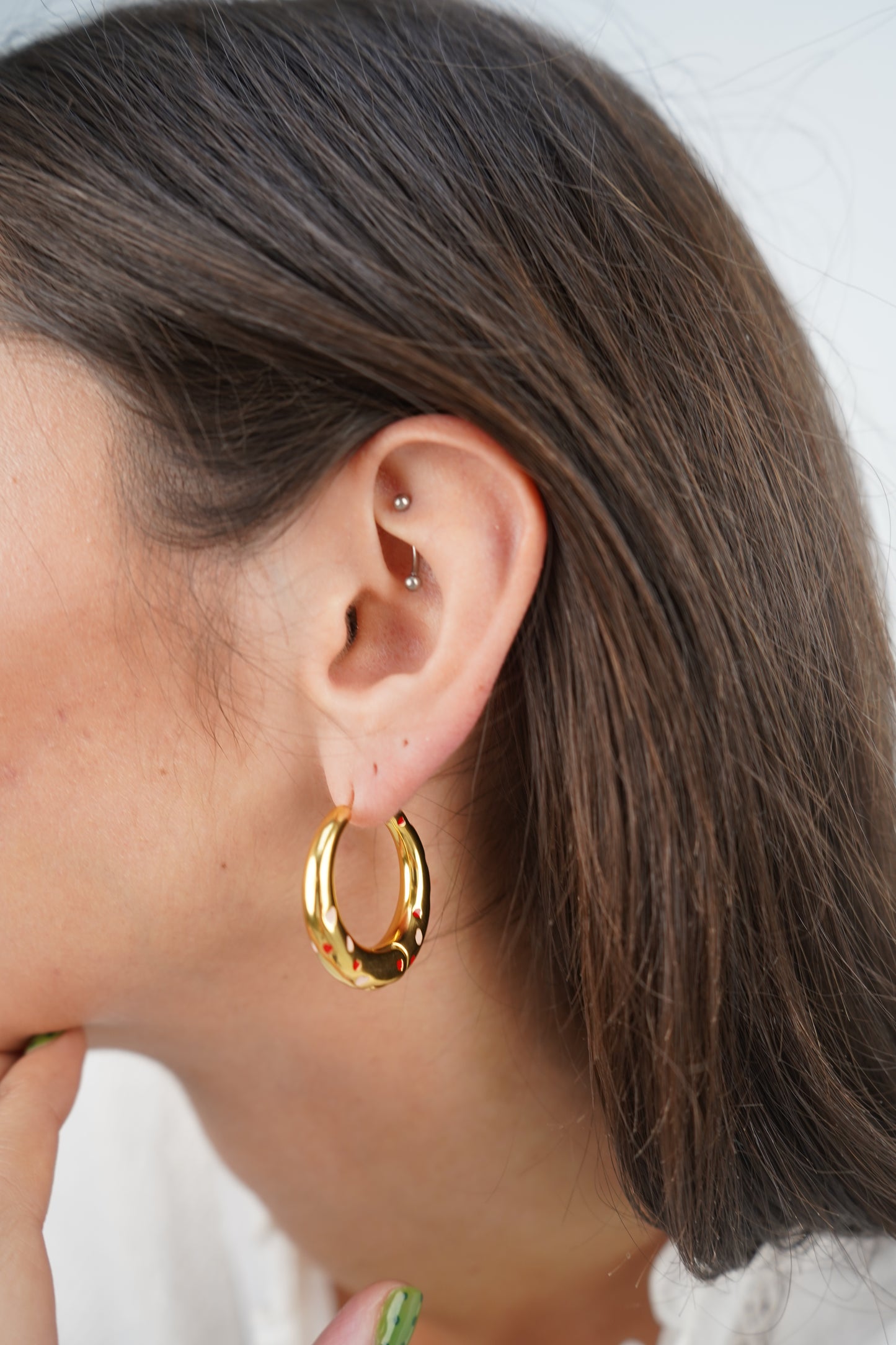Lolita's Gold Hoops