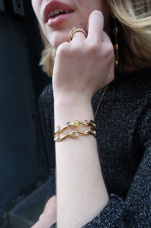 Ivy's Enchanted Multicoloured Bangle