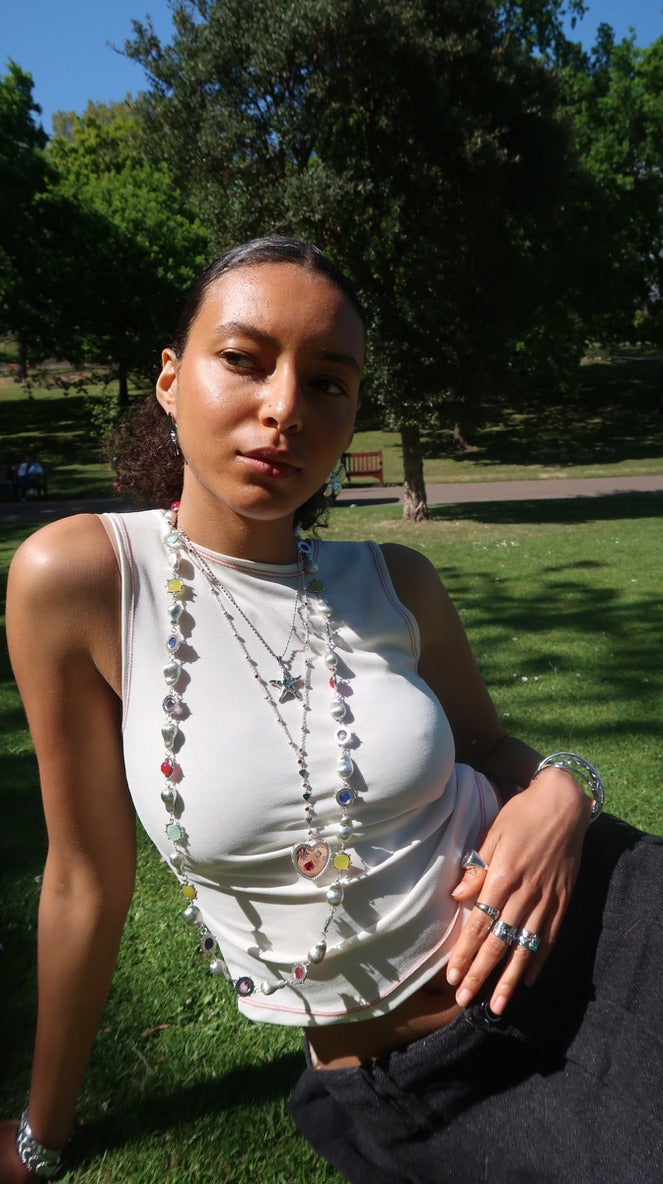 Diana's necklace in silver