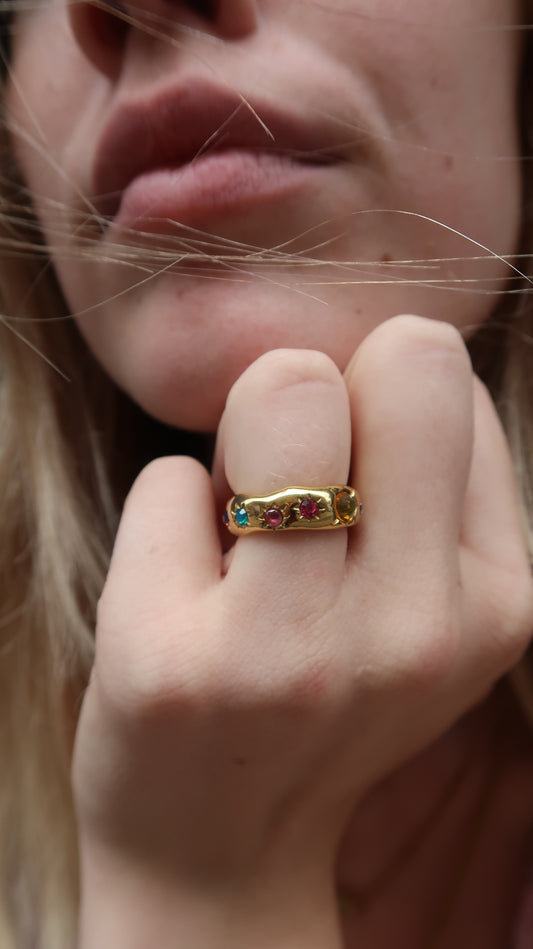 Sylvia's Sunburst Ring