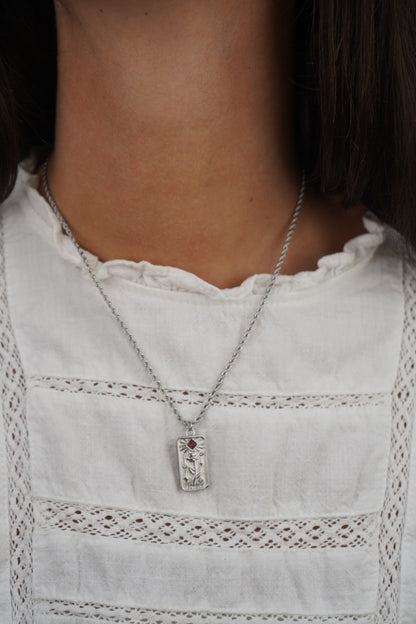 Ida's Lovers Necklace in silver