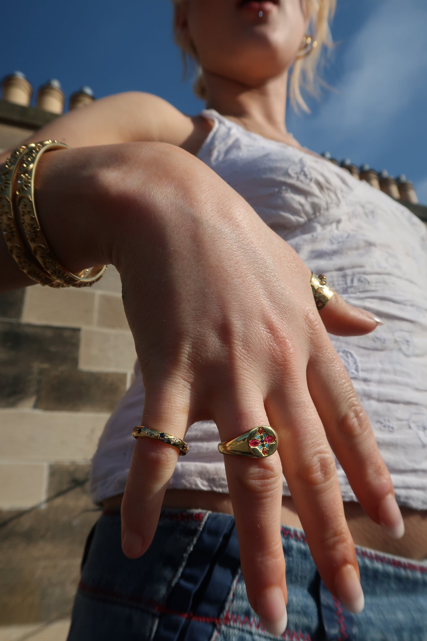 Ruby's Signet ring in Gold