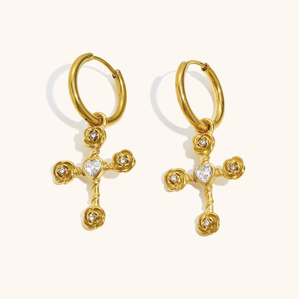 Rosie’s Cross Huggies in White