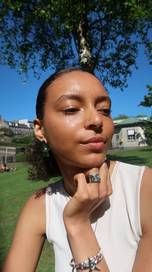 Cressida's Silver Celestial Ring