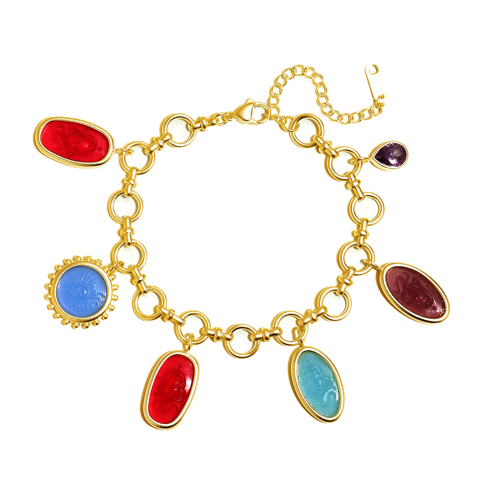 Etta’s Charm Bracelet in Gold