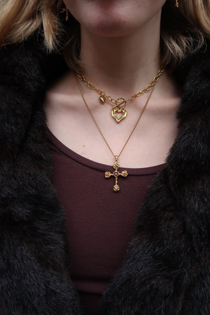 Rosie's Cross Necklace