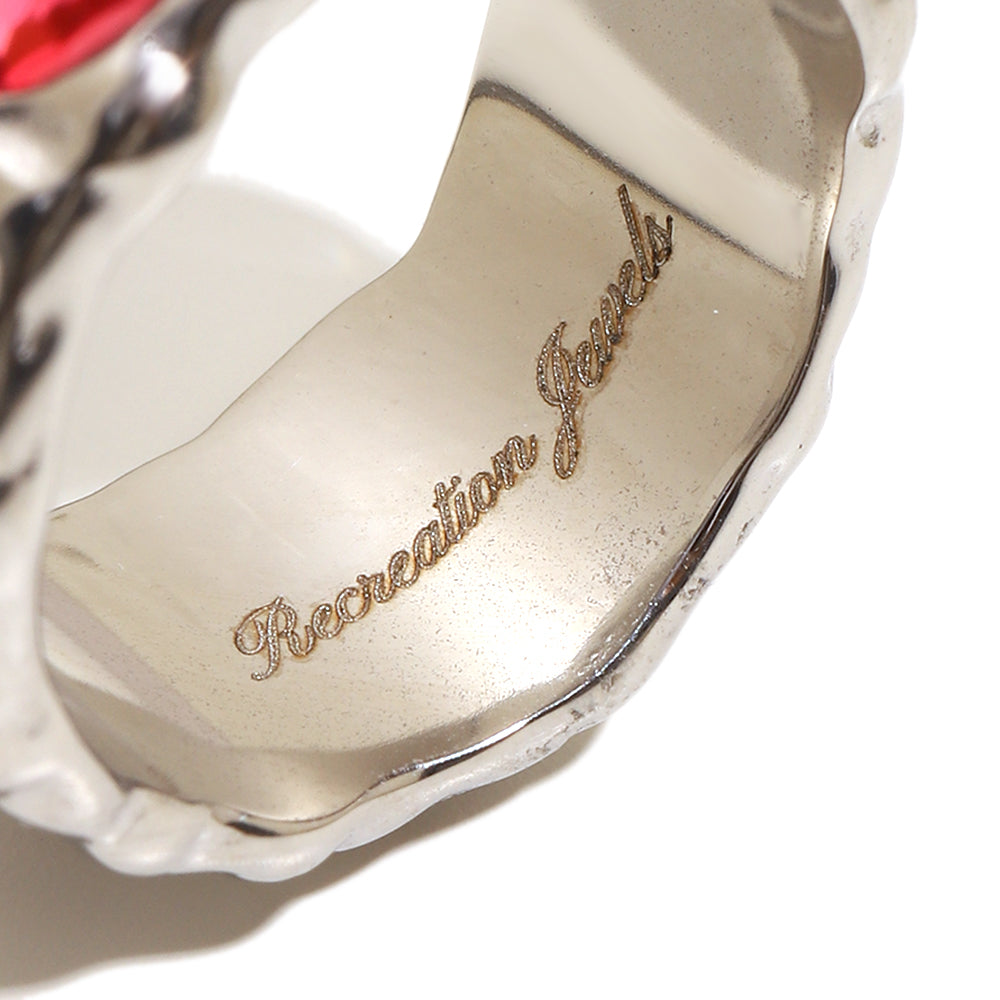 Mokkie’s gemstone ring in silver