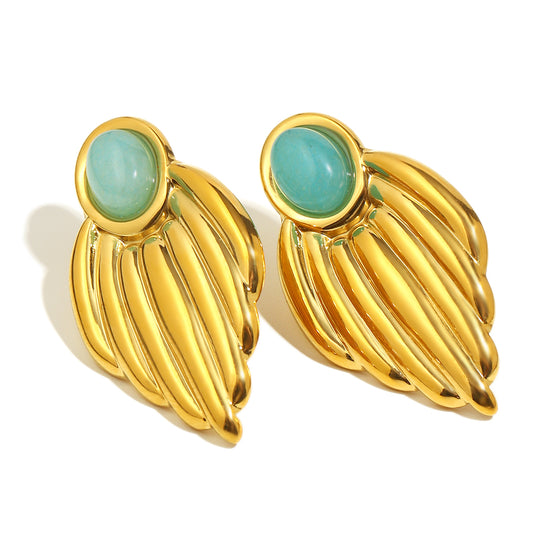 Anastasia's Sea Blue Earrings