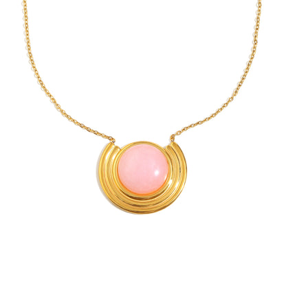 Freya's Rose Quartz Necklace