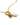 Amelie's Pearl Charm Necklace Gold Deep Blue