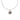 Poppy's Flower Pendant In Silver