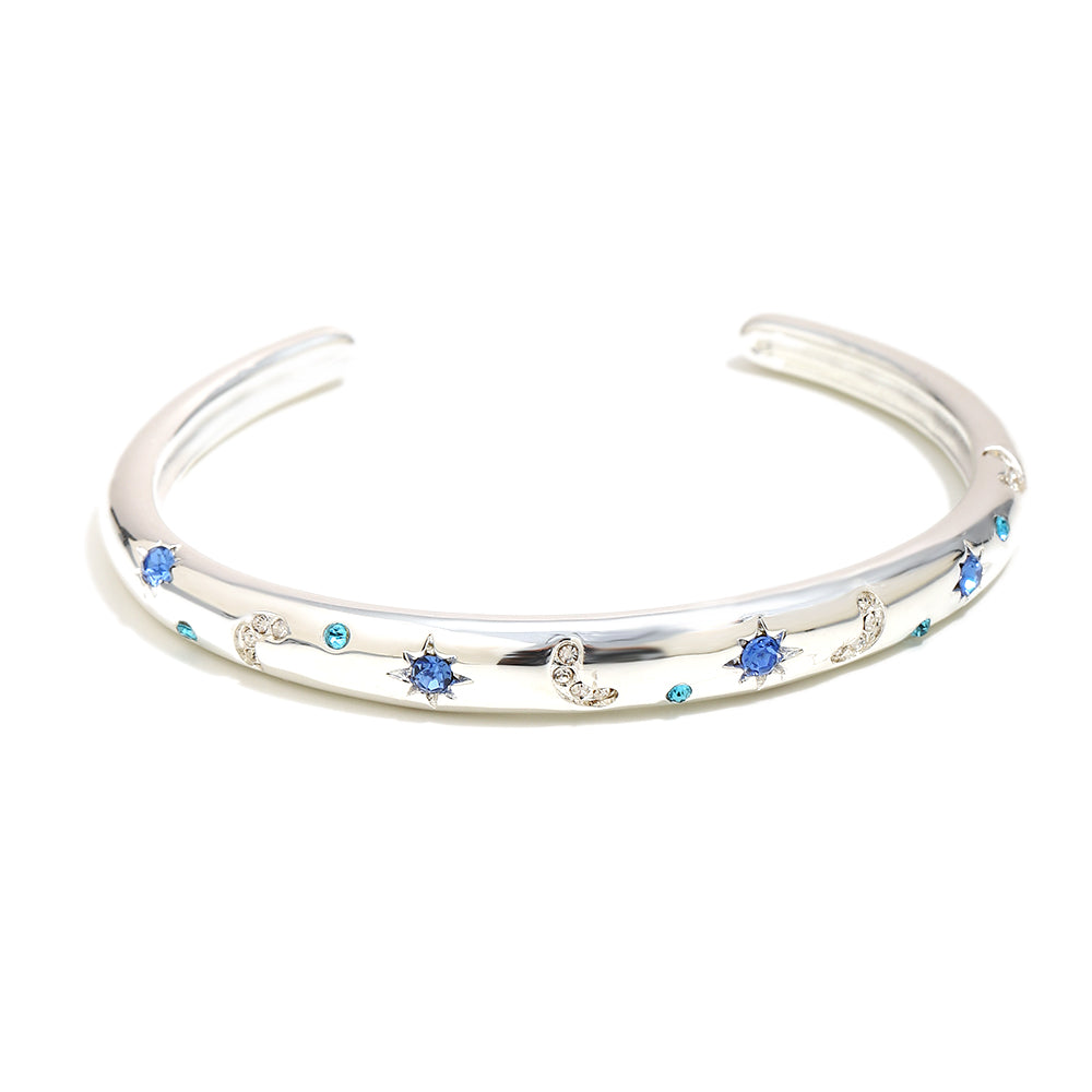 Naomie's Moonshine Bangle In Silver