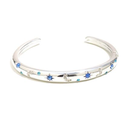 Naomie's Moonshine Bangle In Silver