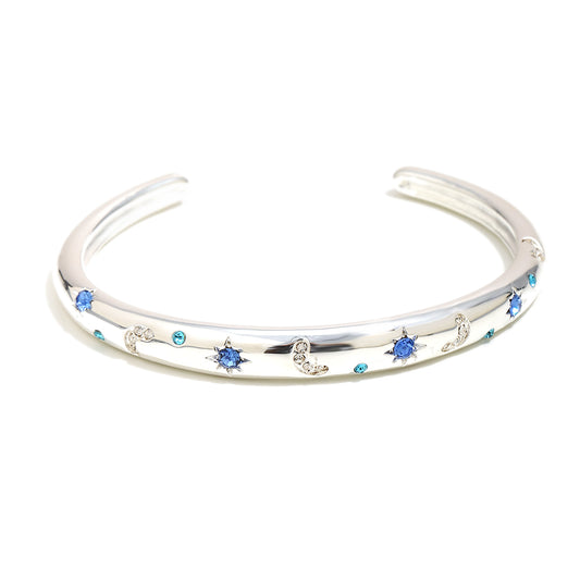 Naomie's Moonshine Bangle In Silver