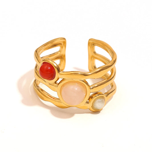 Gaia's Gemstone Ring