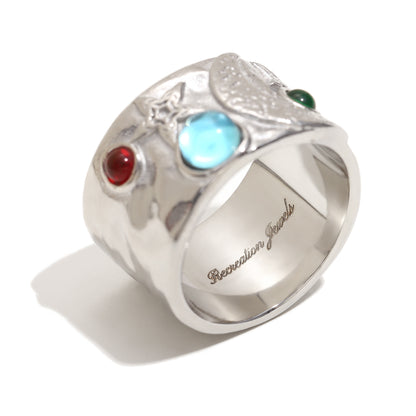 Cressida's Silver Celestial Ring