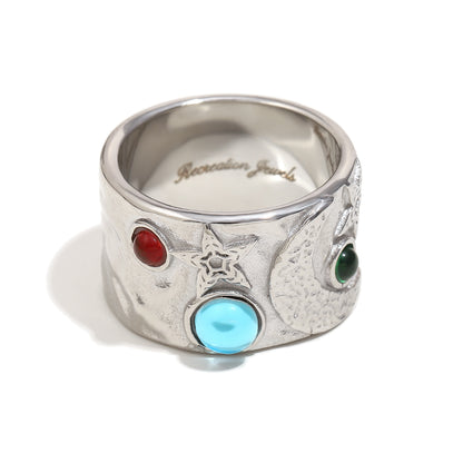Cressida's Silver Celestial Ring