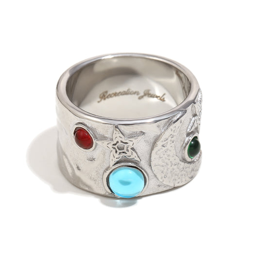 Cressida's Silver Celestial Ring