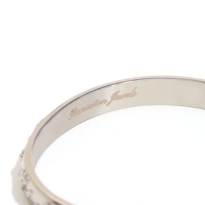 Phoenix Rising Bangle in Silver