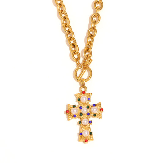 Oria's Cross Necklace