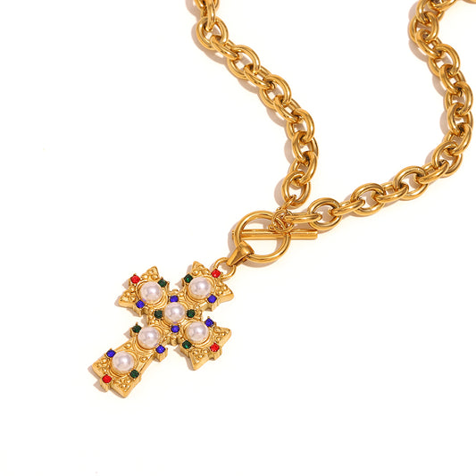 Oria's Cross Necklace