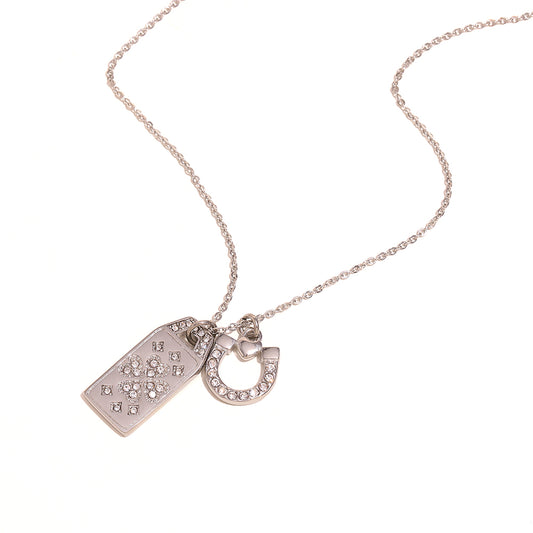 Allegra's Lucky Charm Necklace in Silver