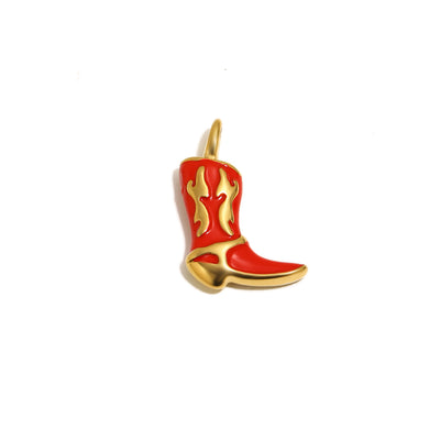 Flame Boot Charm
