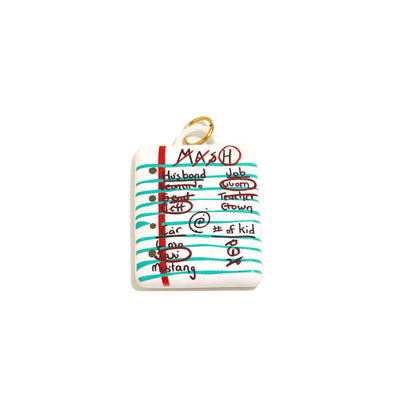 Notebook Scribble Charm