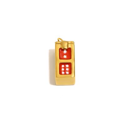 Lucky Dice Slot Pendant