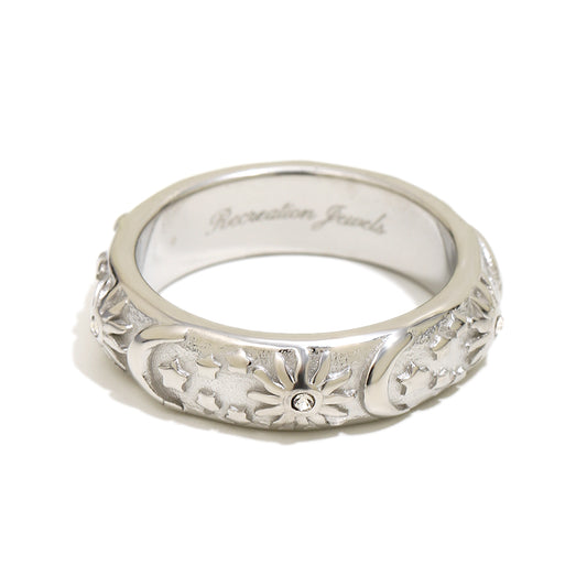 Maria’s Celestial Ring in Silver