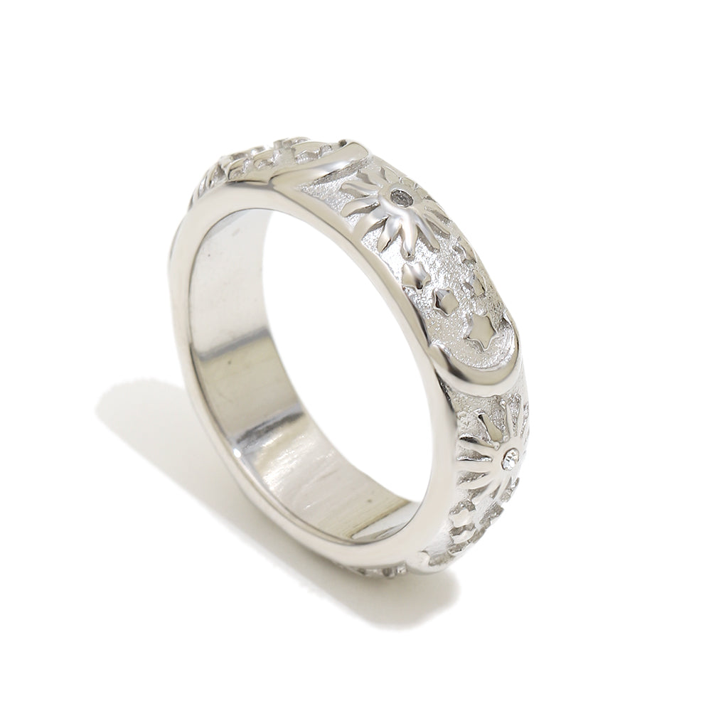 Maria’s Celestial Ring in Silver