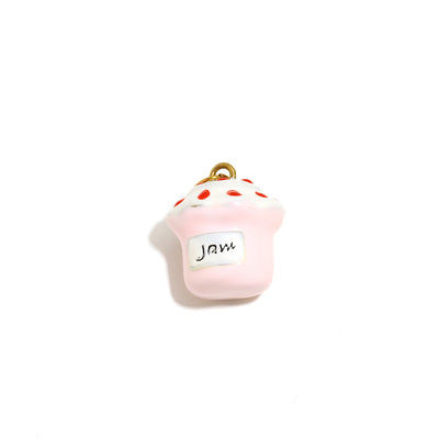 Strawberry Jam Jar Charm