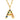The Gemstone Alphabet Pendant In Gold