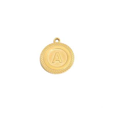 A Initial Coin Charm