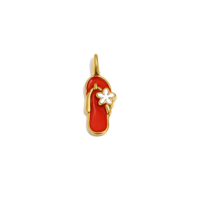 Red Flip Flop Charm