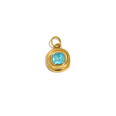 Azure Square Charm